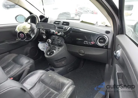 2012 Fiat 500C Lounge z USA, uszkodzony, nr VIN 3C3CFFER4CT187857